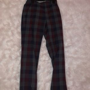 plaid pants